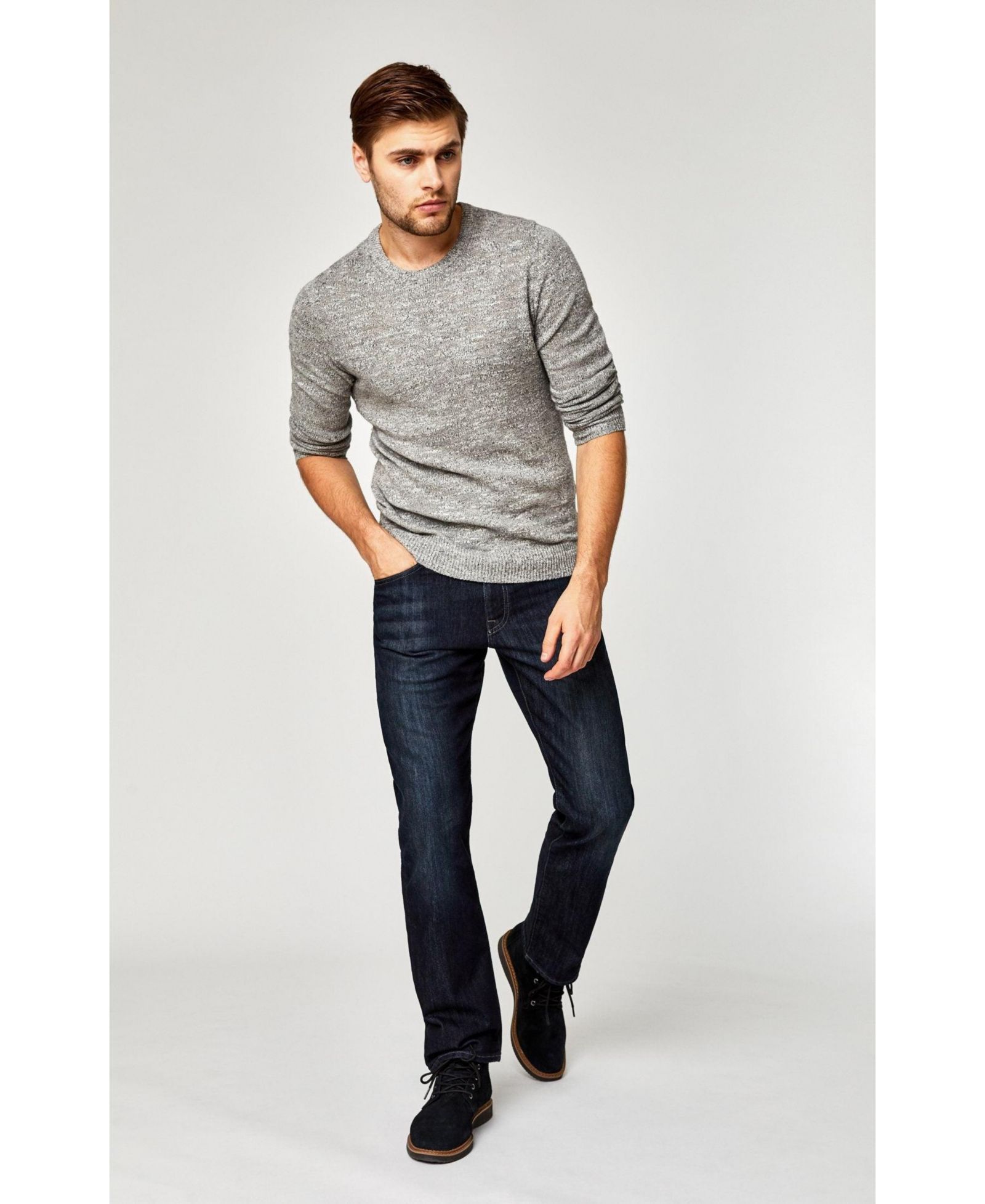 Мужские джинсы Mavi Jeans Matt с заниженной посадкой и прямыми штанинами