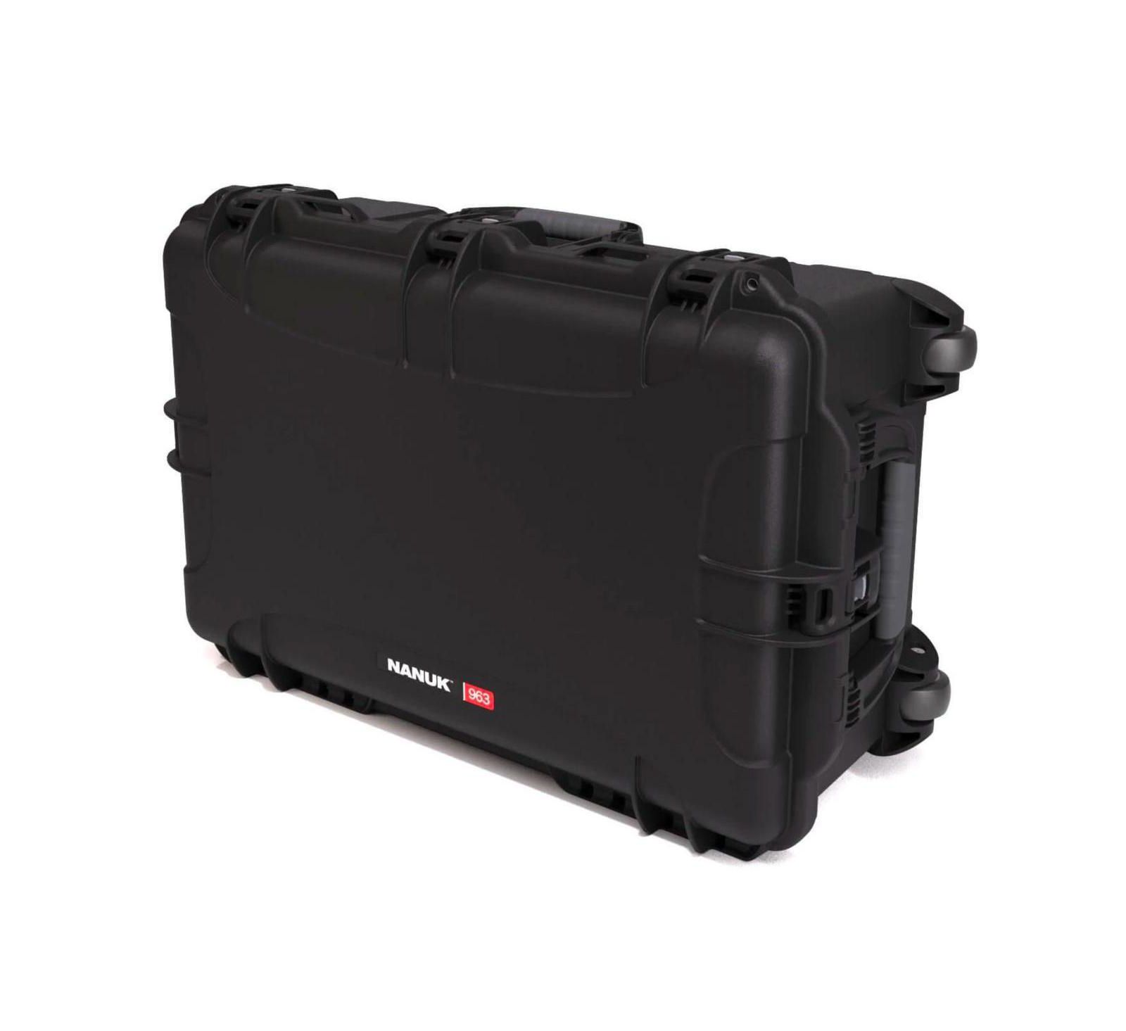 Nanuk Wheeled Series 963 Waterproof Foam-Insert Hard Case for Cameras