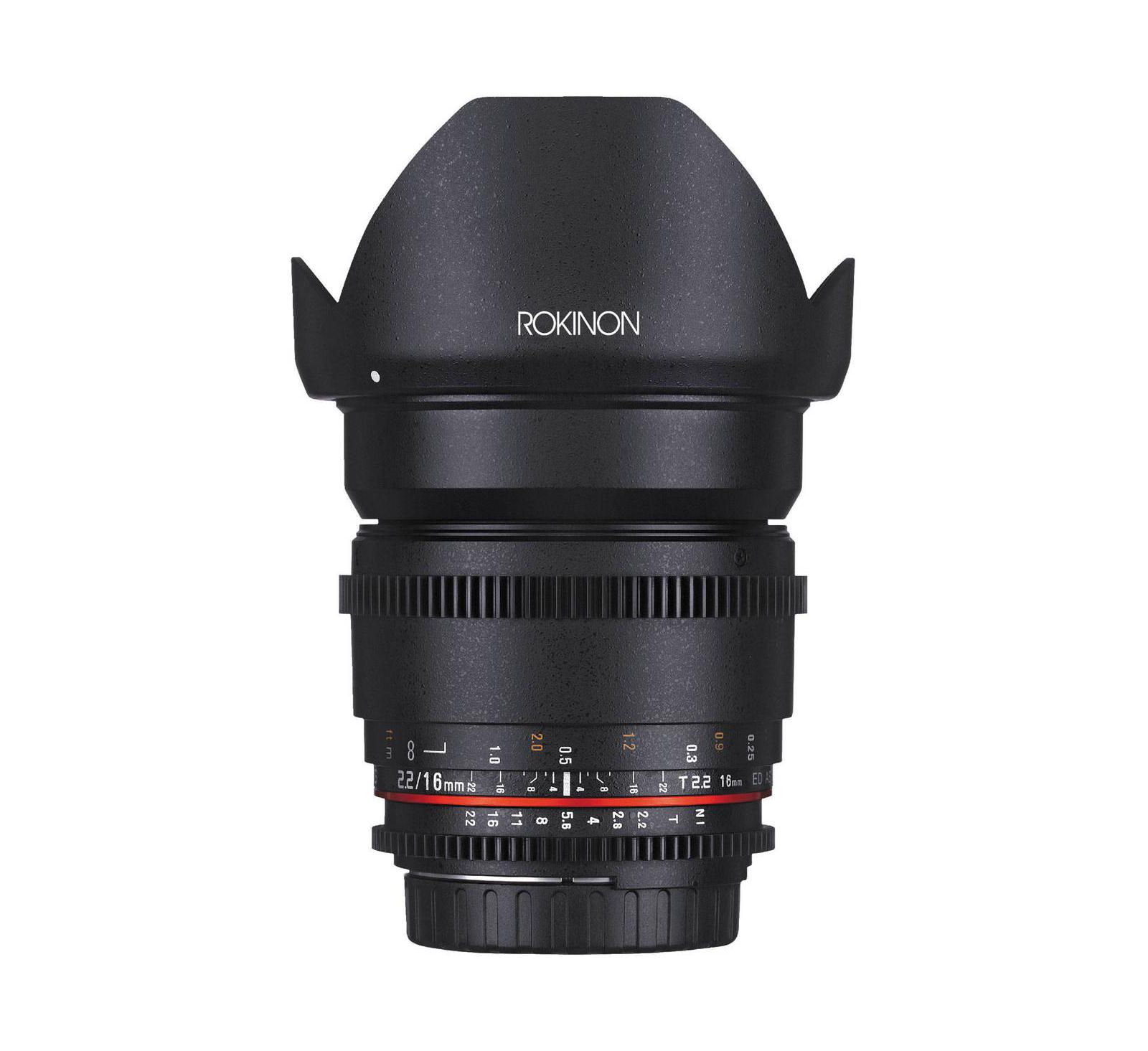 Объектив Rokinon 16mm T2.2 Cine DS для Sony E