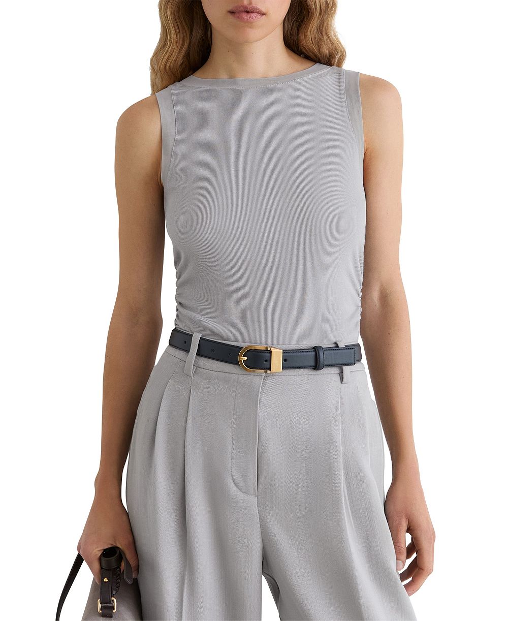 Женский жилет REISS Trinny Ruched Boat-Neck