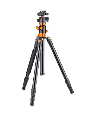 K&F Concept 4-Section Aluminum Tripod Monopod with Center Axle Transverse