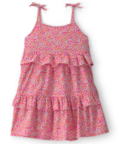 Carter's Женское платье Floral Ruffle Tiered 2T-5T