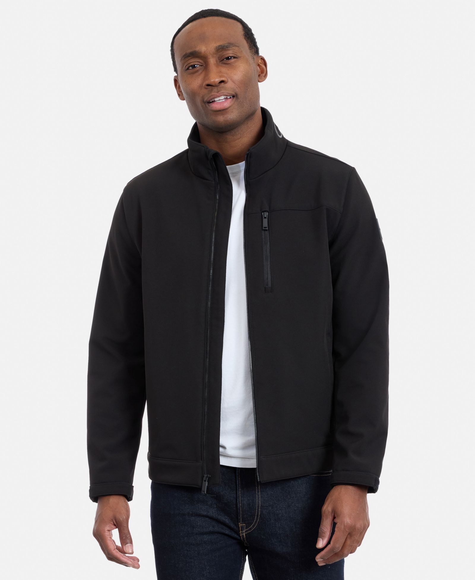 Calvin Klein Men's Water Resistant Softshell Jacket