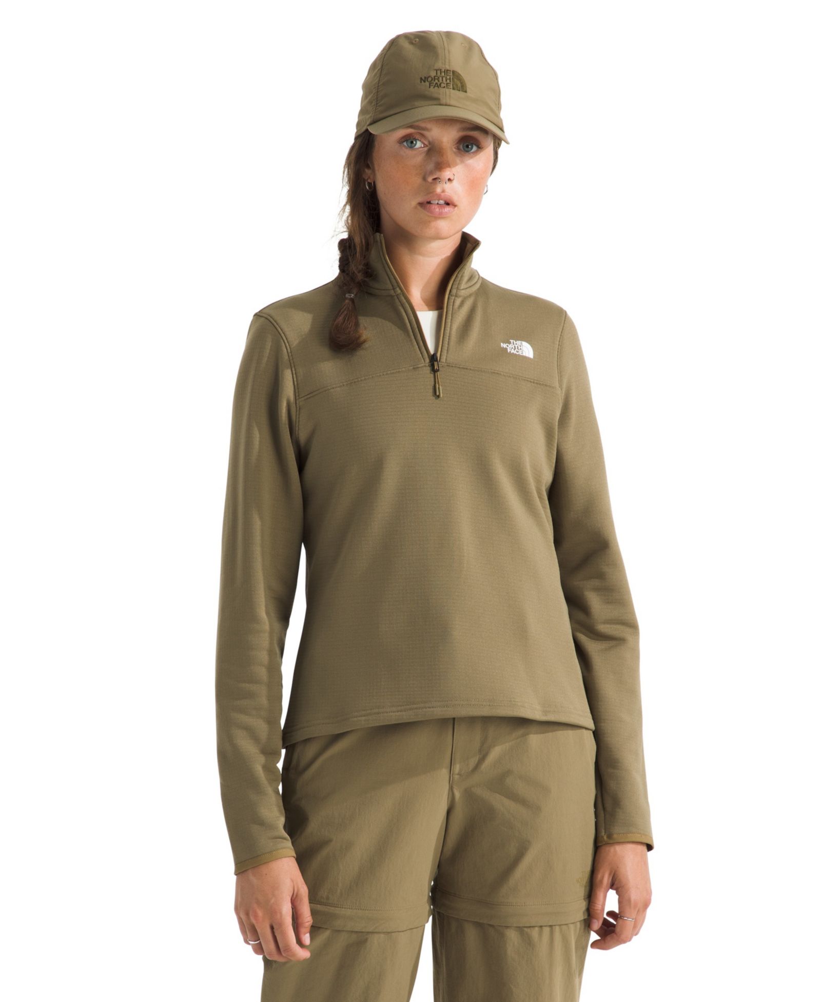 The North Face Women's Cedar Trail Grid Fleece-Zip Jacket