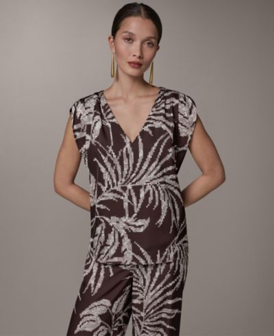 Женский топ Donna Karan New York V-Neck