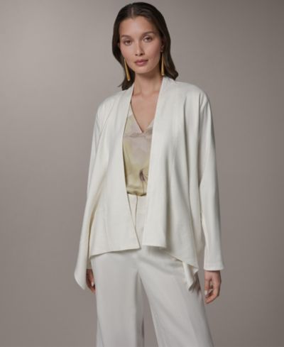 Женский жакет Donna Karan New York с драпировкой спереди