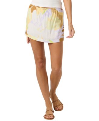 O'Neill Women's Alyssa Leah Tropical-Floral Mini Skort