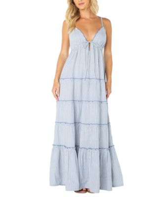 Roxy Women's Starlight Tiered Maxi Dress
