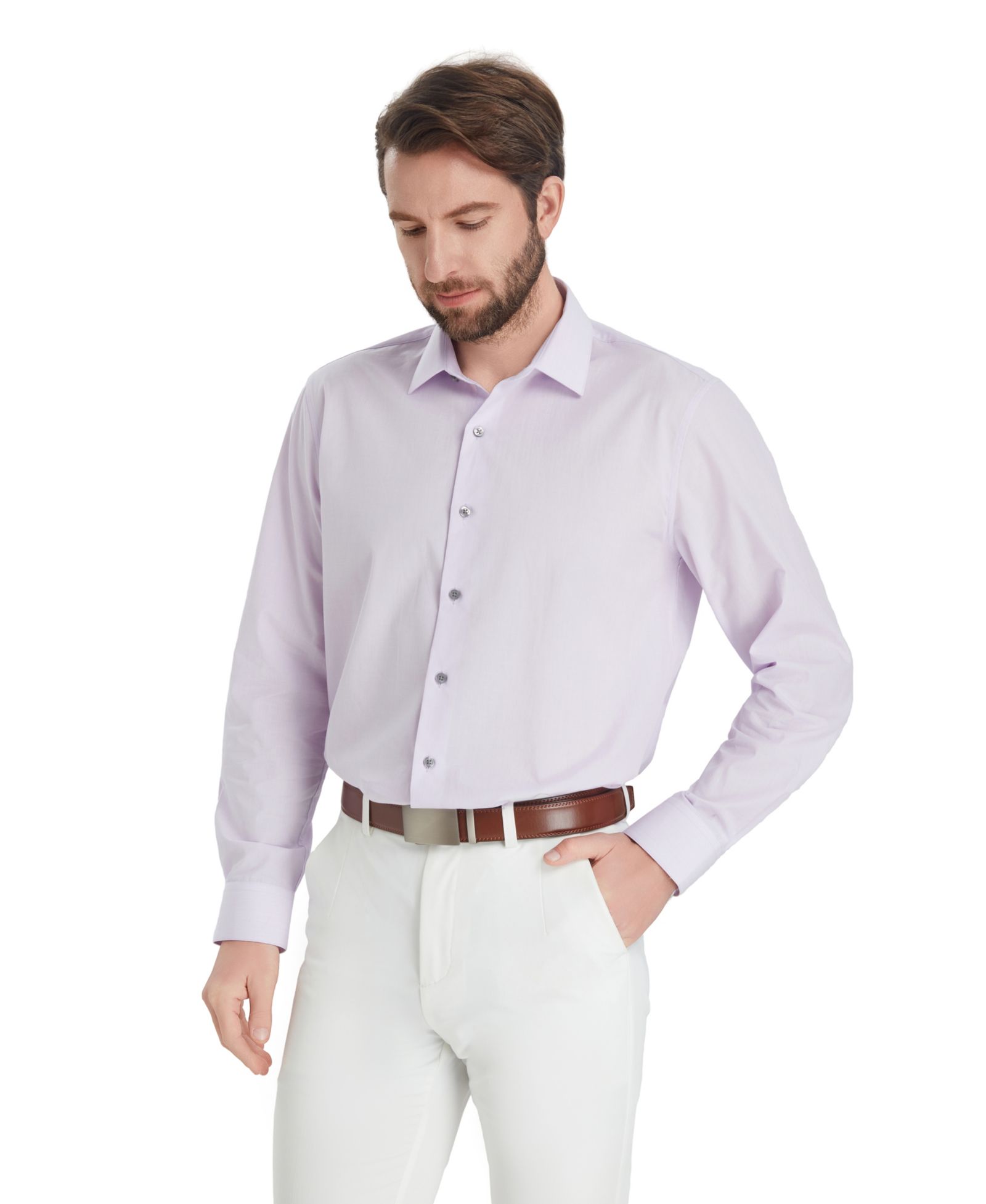 Alfani Men's Regular-Fit Solid Dress Shirt