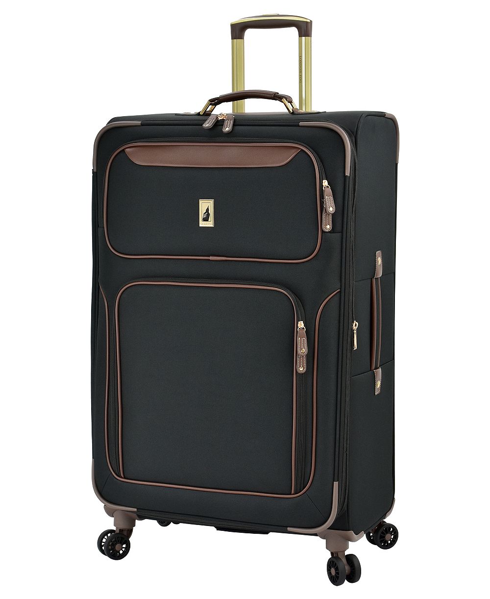 Чемодан London Fog Nottingham Large Expandable Softside Spinner
