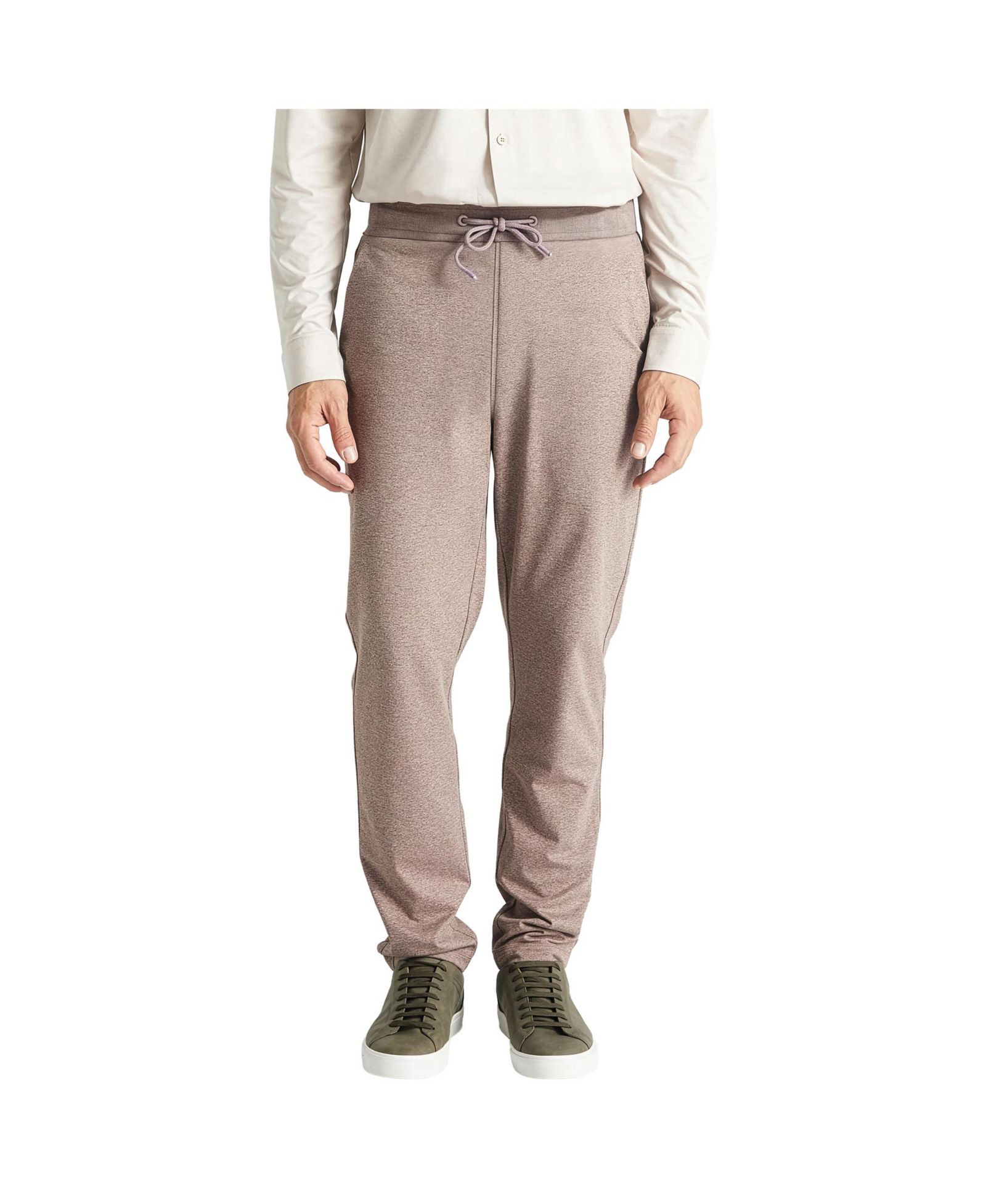 Level 7 Men's Office-Leisure Collection Stretchy Jersey Jogger Pants