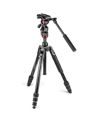 Manfrotto Befree Live Fluid Head Twist-Lock Compact Travel Tripod