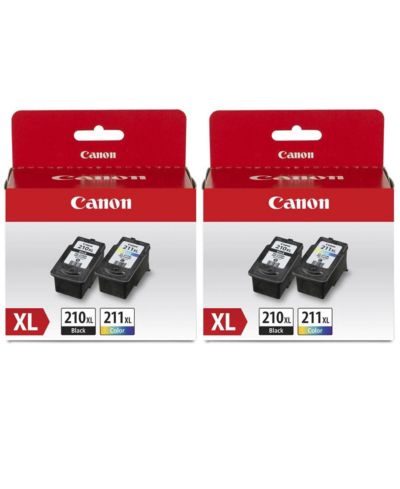Canon PG-210/CL-211 XL Black  Color Ink Cartridges for PIXMA Printers