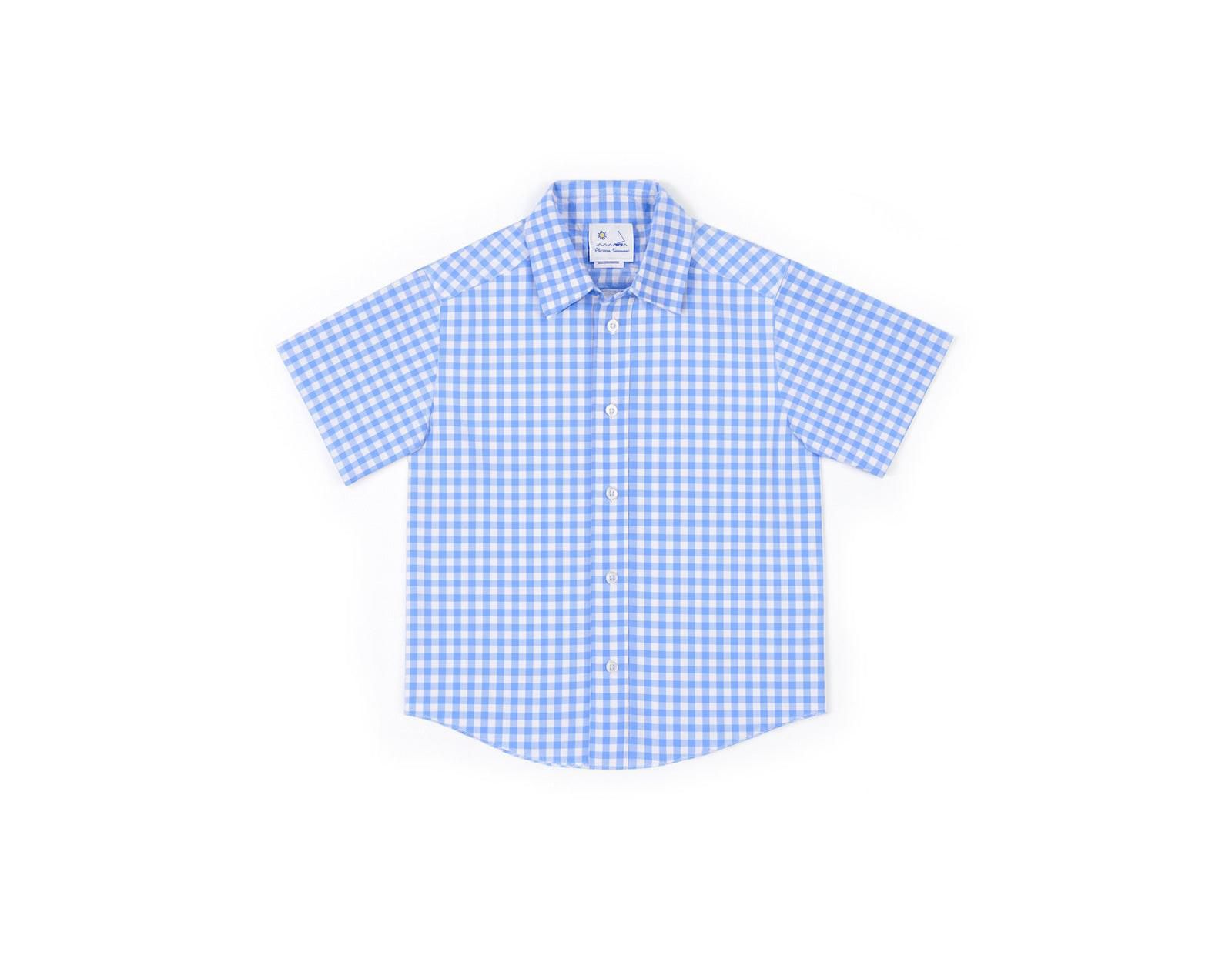 Рубашка Florence Eiseman Toddler Boys Gingham Camp