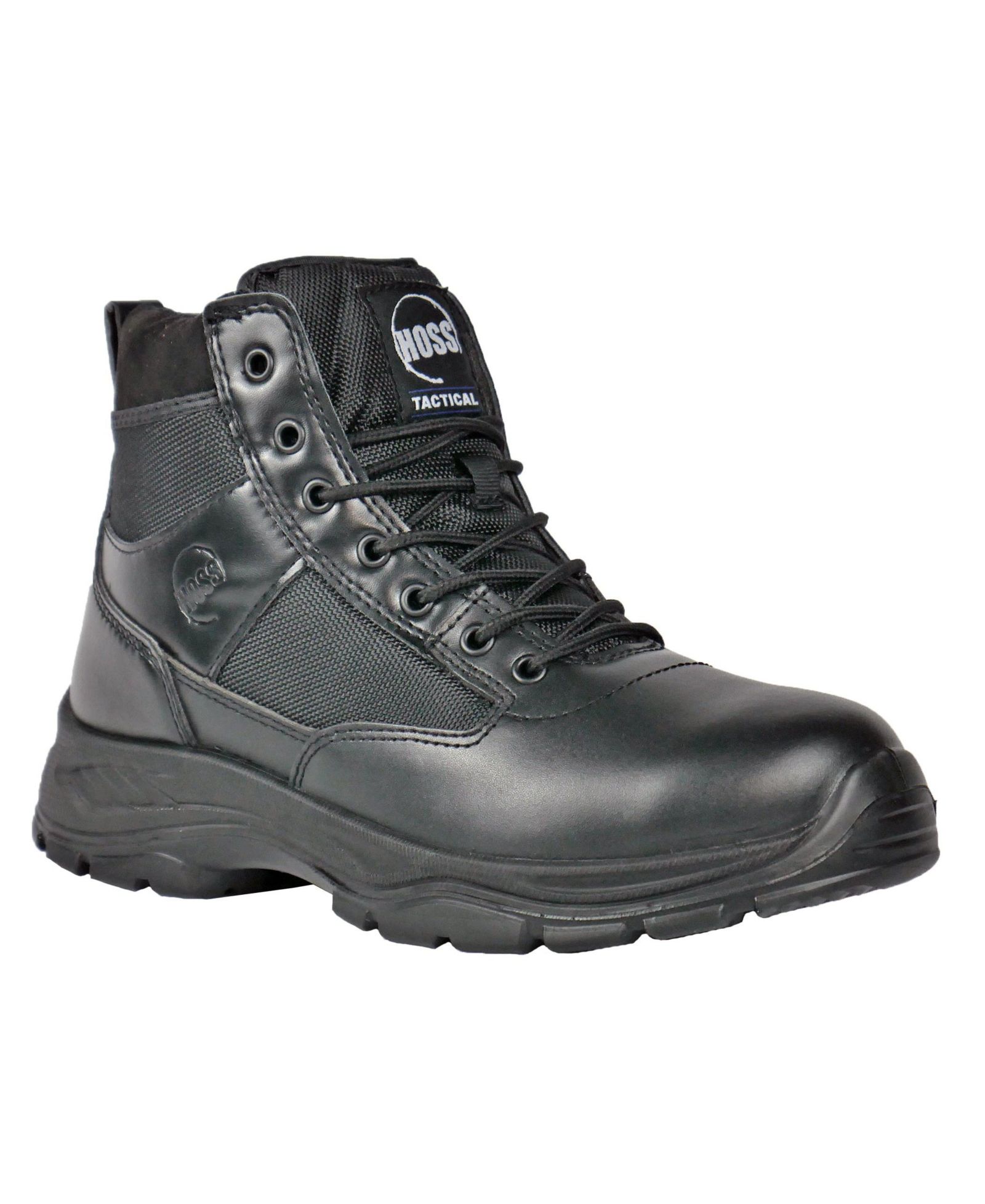Hoss Boot Company Men's HOSS Watchman 6 Inch Soft Toe Side Zip Work Boot