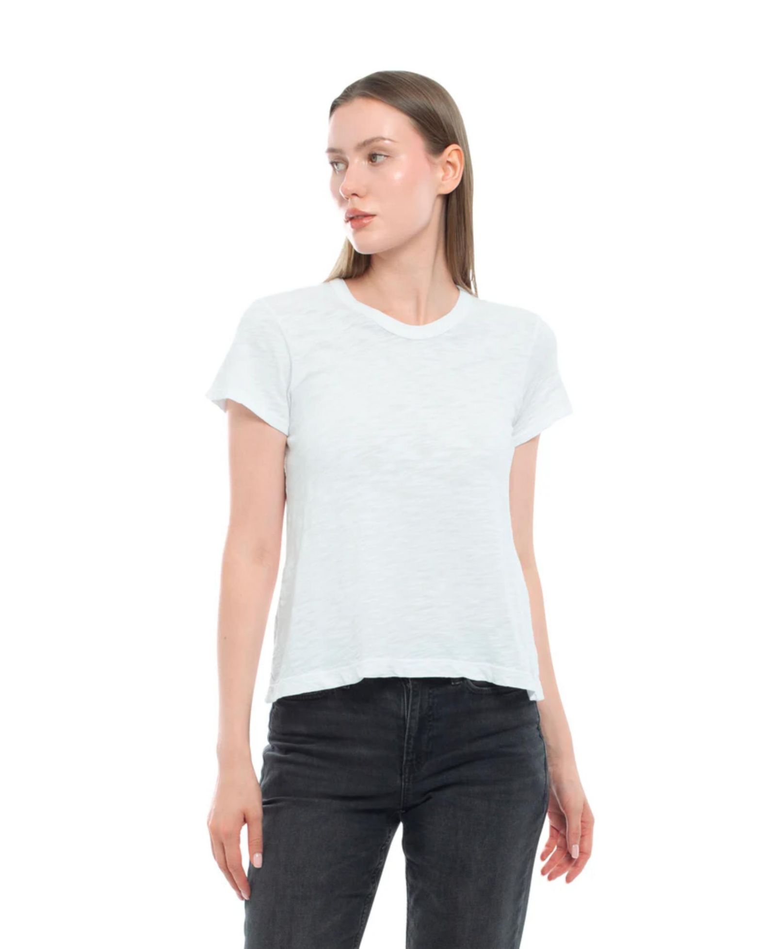 WILT Women's Baby Fit Crew Tee