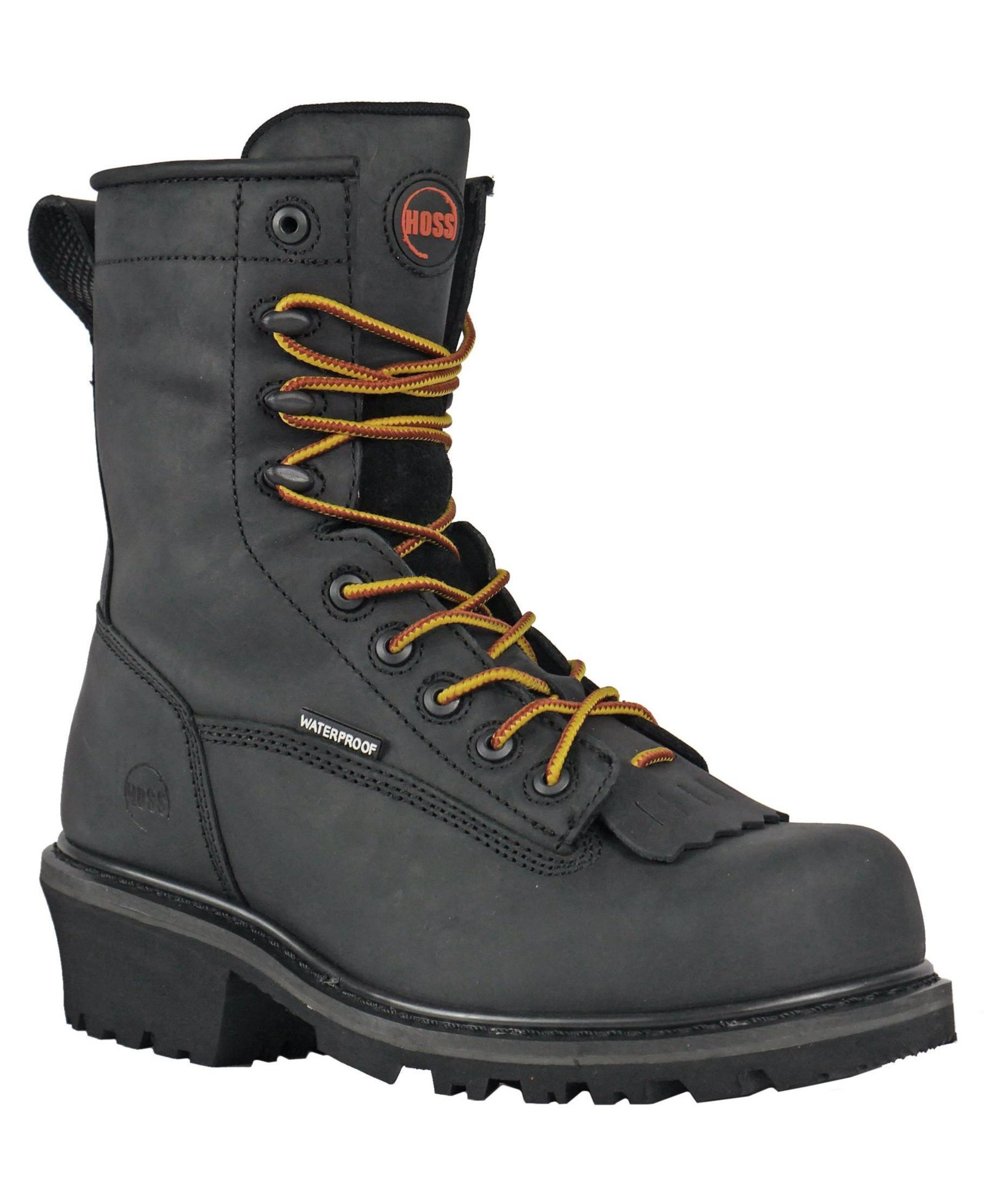 Hoss Boot Company Men's Cross-Cut Logger Composite-Toe Work Boots