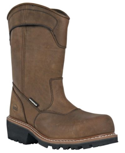 Мужские рабочие ботинки Hoss Boot Company Buford Logger с композитным носком