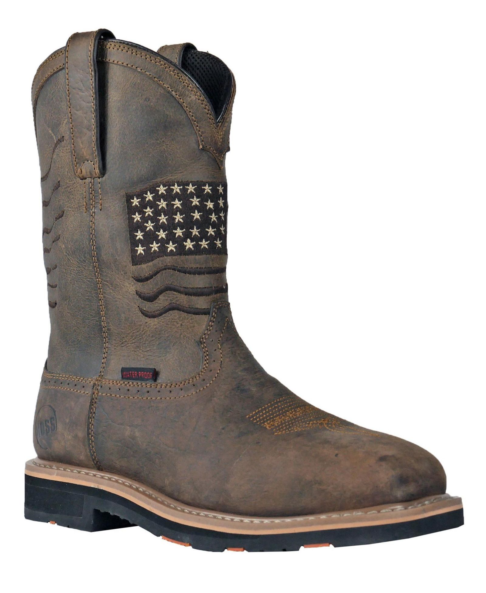 Рабочие ботинки Hoss Boot Company Rushmore с мягким носком, устойчивые к проколам