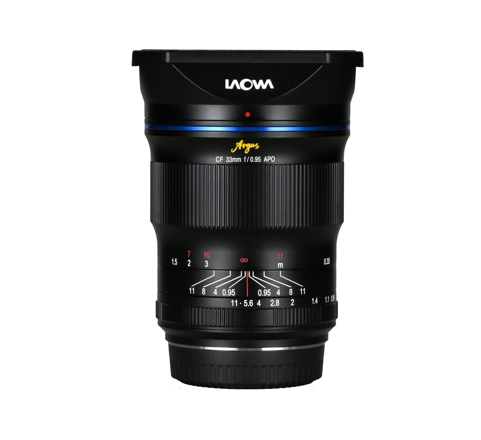 Venus Laowa Argus 33mm f/0.95 CF APO Ultra-Fast Aperture Lens for Fujifilm X