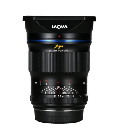 Venus Laowa Argus 33mm f/0.95 CF APO Ultra-Fast Aperture Lens for Fujifilm X
