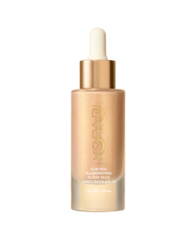 Kopari Beauty Sun Veil Illuminating Elixir Солнцезащитный крем для лица SPF 38, 1 oz.