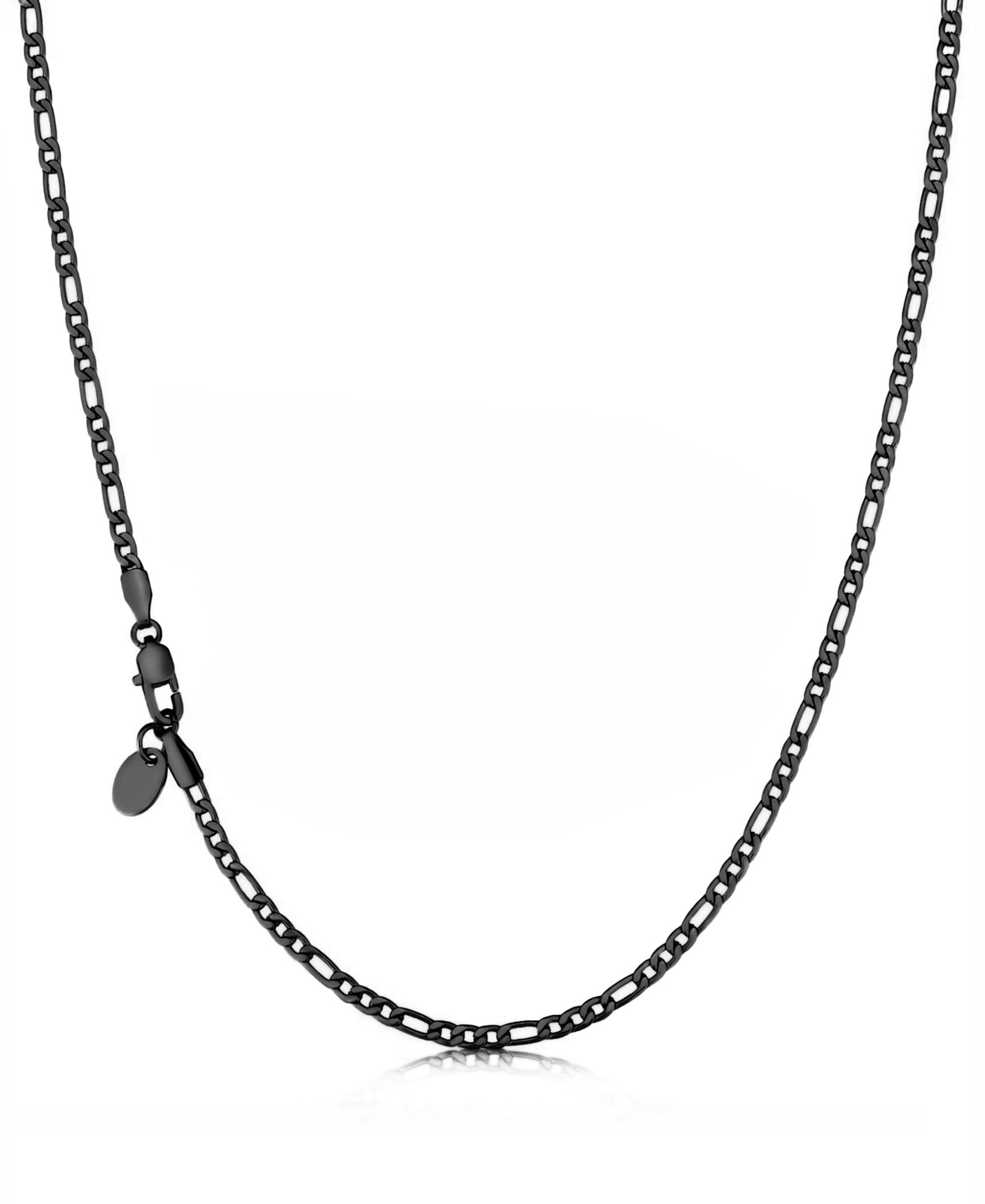 Цепочка-ожерелье Rhona Sutton Men's Stainless Steel Figaro Chain
