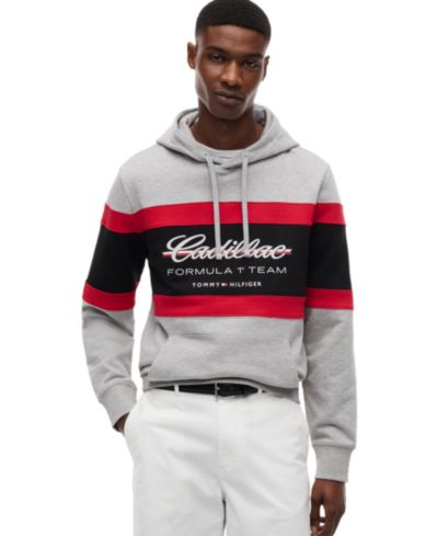 Мужское худи Tommy Hilfiger x Cadillac F1® с панелями и надписью