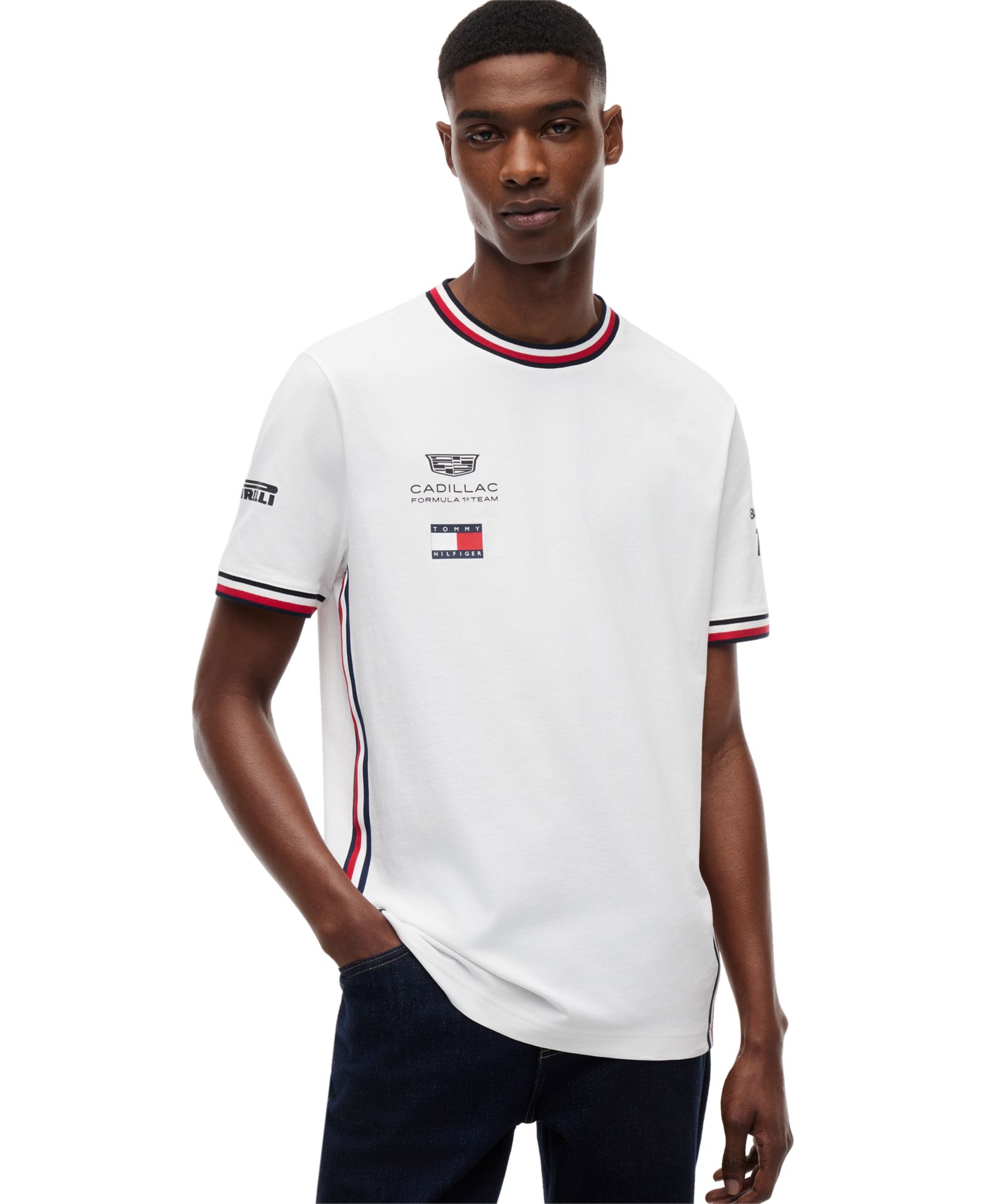 Tommy Hilfiger x Cadillac F1 Men's Drivers 77 Short-Sleeve T-Shirt