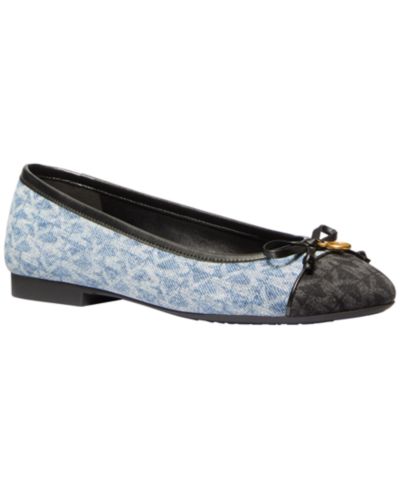 Michael Kors Women's Piper Flex Almond Toe Ballet Flats