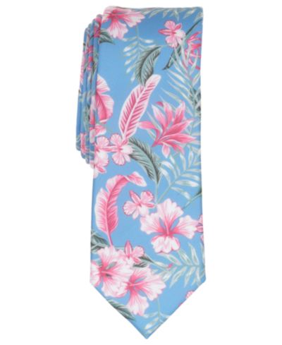 Bar III Men's Hayes Floral Pattern Tie, Macy's Exclusive