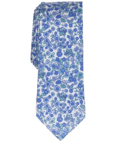 Bar III Men's Hanford Floral Skinny Tie, Macy's Exclusive