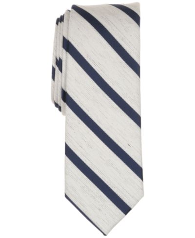 Bar III Men's Brinkman Striped Tie, Macy's Exclusive