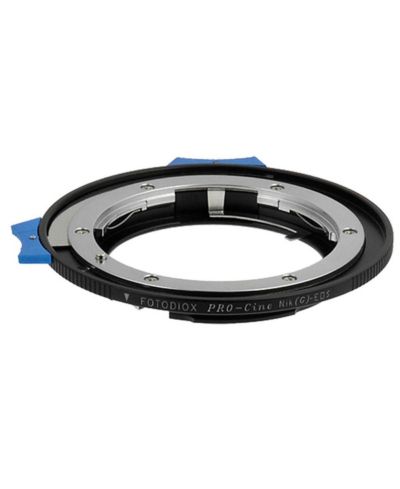 Fotodiox Pro Lens Mount Adapter Generation v10 Focus Confirmation Chip for Nikon F Mount to Canon EOS (EF, EF-S)