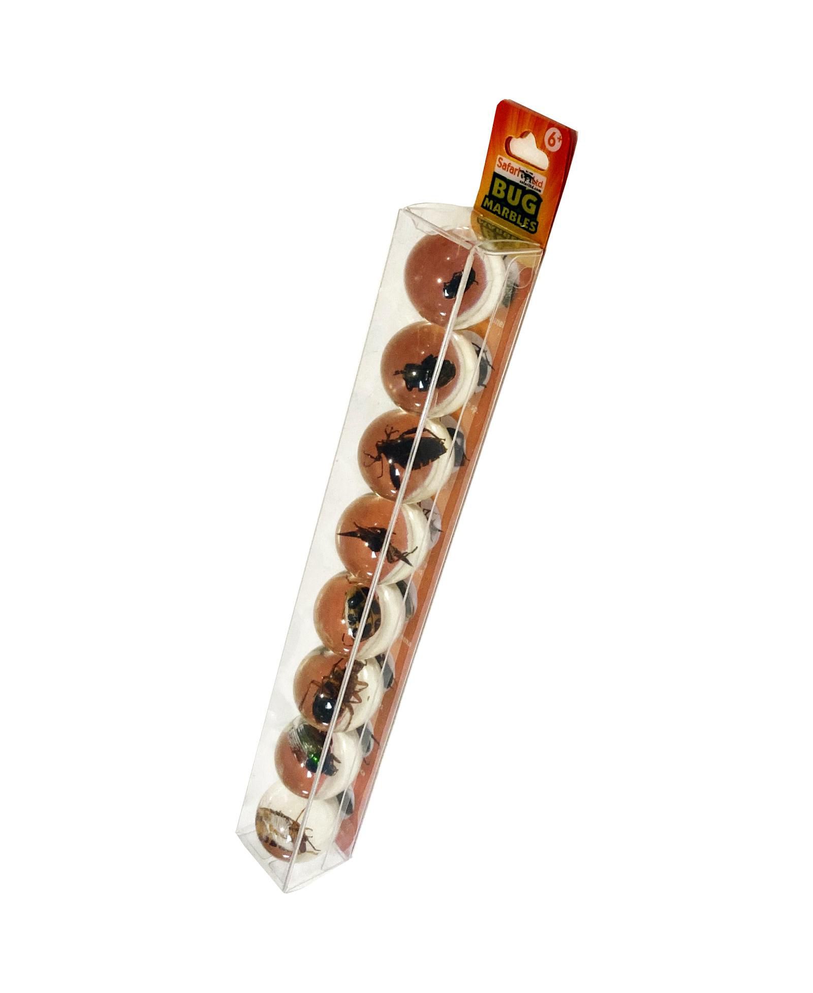 Geoworld Bug Marbles Real Insect Specimens 8-Piece Set, Ages 6+