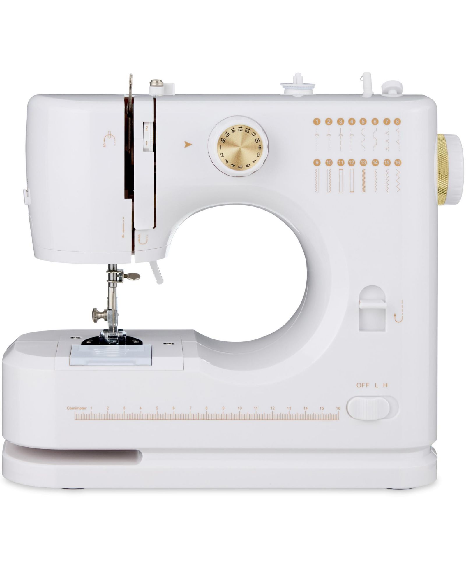 Best Choice Products 55-Piece Sewing Machine Kit for Beginners, w/ 16 Stitch Patterns, Double Stitching