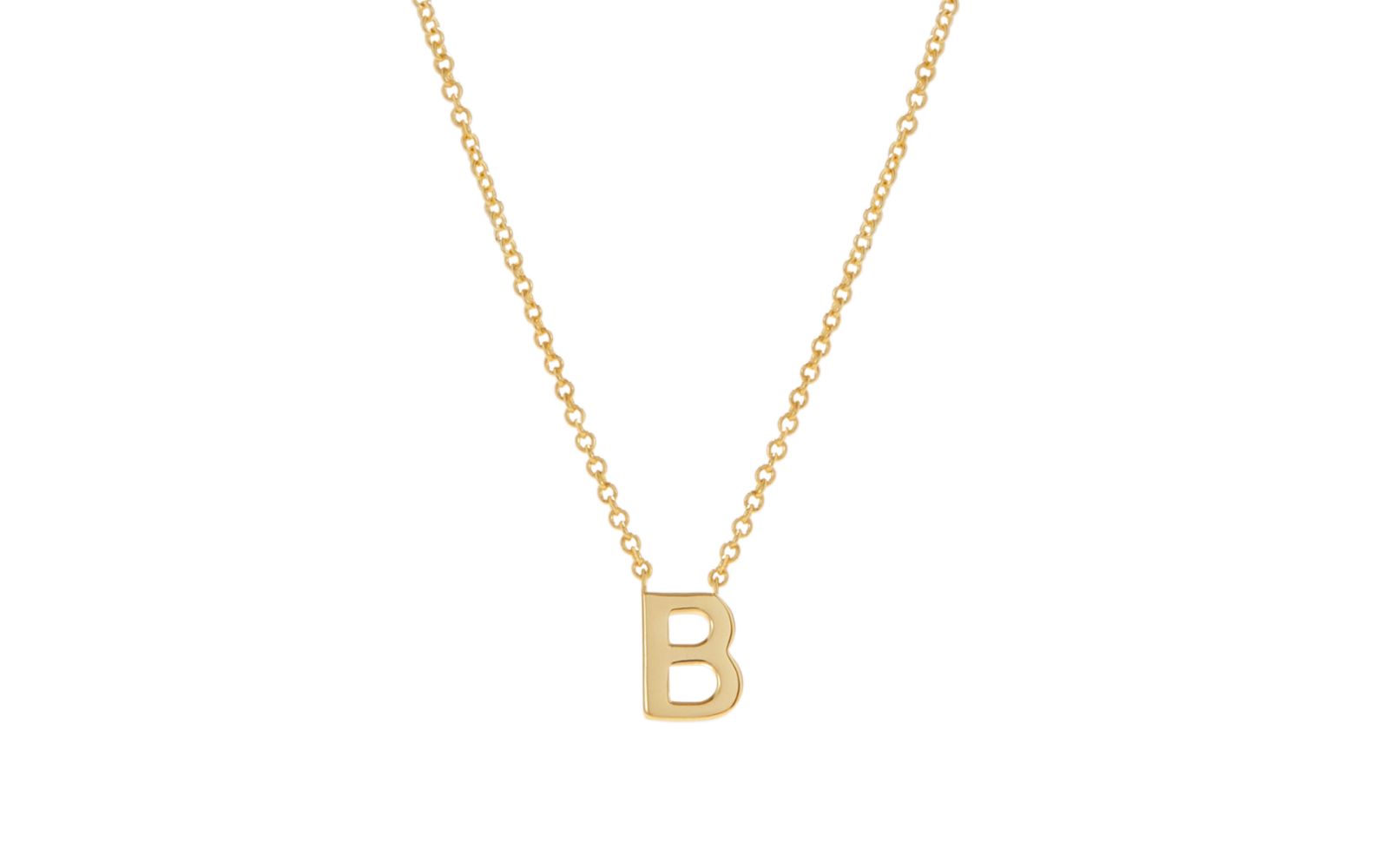 Ana Luisa Gold-tone Initial Necklace