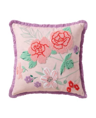 Декоративная хлопковая подушка Hallmark Bloom for Mom, 18" x 18"