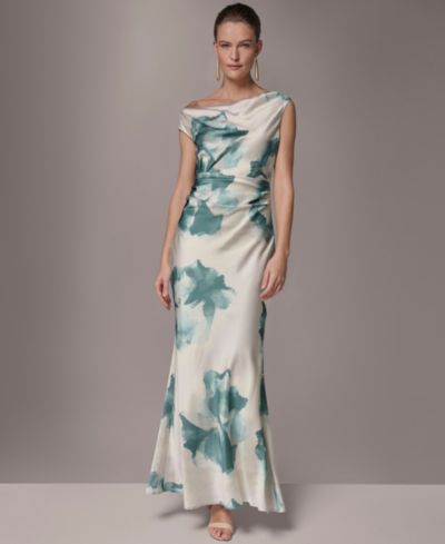 Женское вечернее платье Donna Karan New York Floral Gown