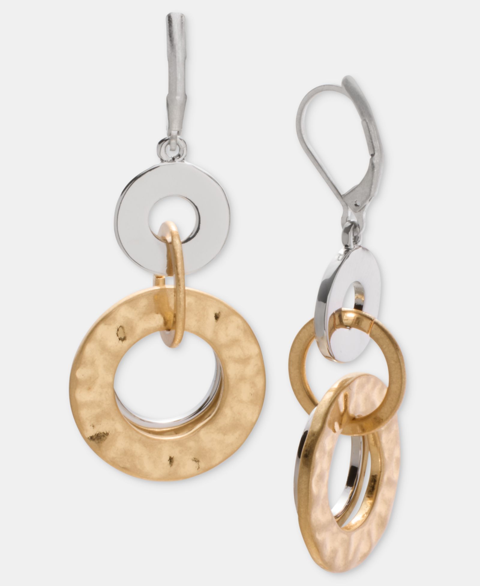 Серьги Style & Co Two-Tone Drop