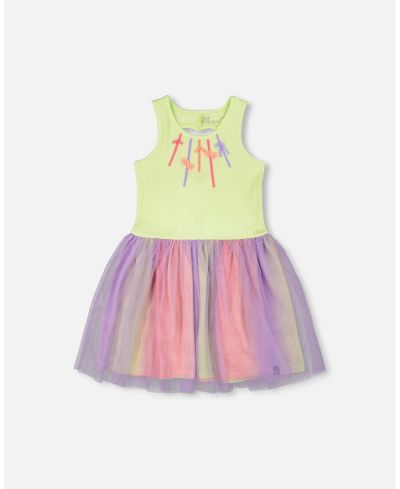 Детское платье Deux par Deux Big Girls Sleeveless Bi-Material