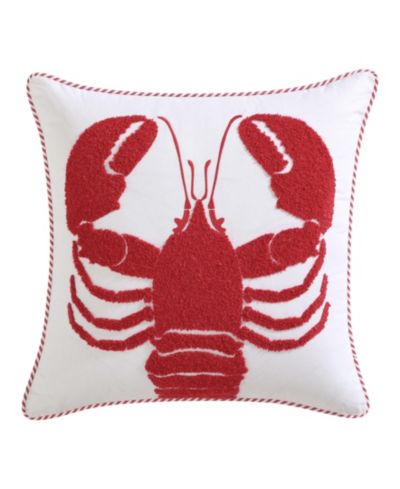 Декоративная подушка Nautica Lobster Cotton Square 20" x 20"