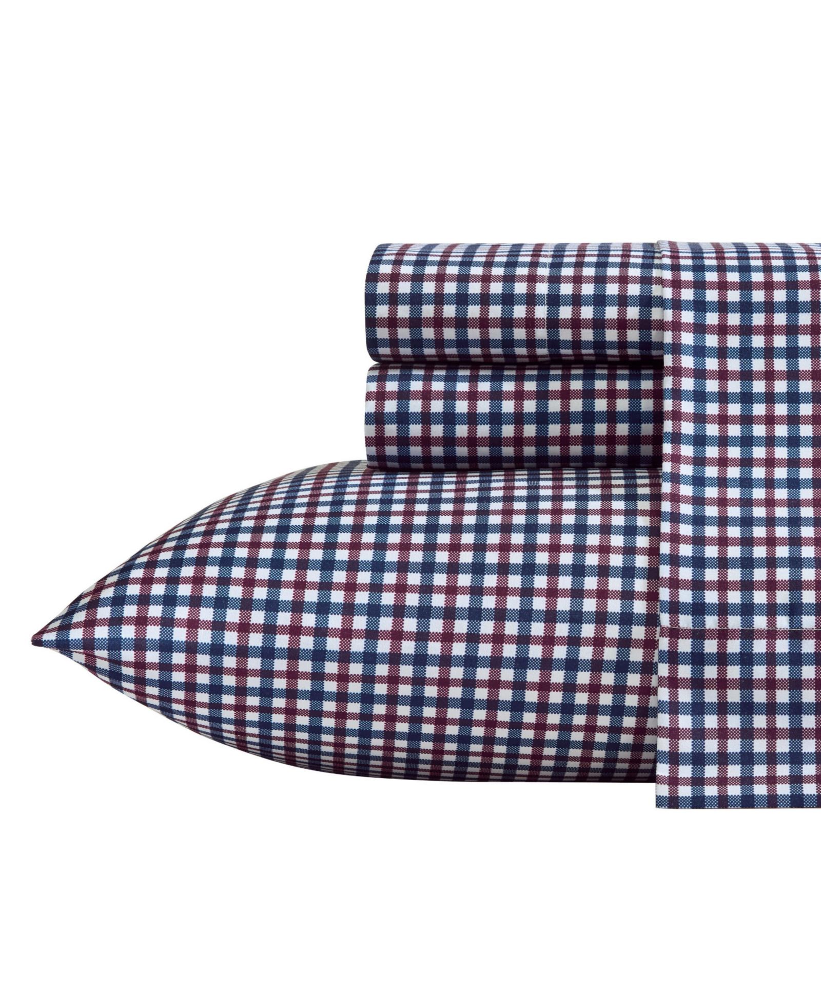 Nautica Heritage комплект из 3 простыней в клетку из микрофибры, Twin