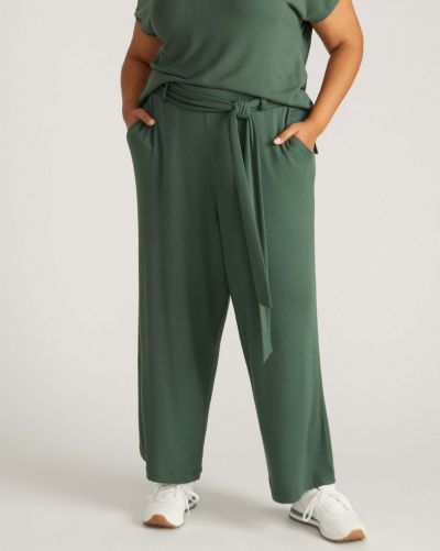 Universal Standard Women's Travel Knit Wide Leg Pants