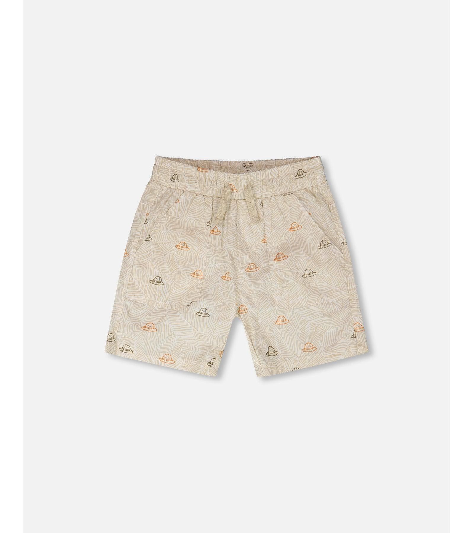 Deux par Deux Toddler Boys Poplin Shorts