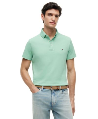 Tommy Hilfiger Men's Classic-Fit Texture Polo Shirt