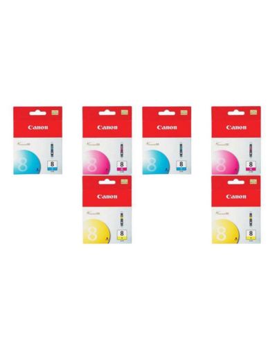 Canon CLI-8 3-Color Ink Kit for Select PIXMA iP, MP, MX, and Pro Series Printers, 2-Pack