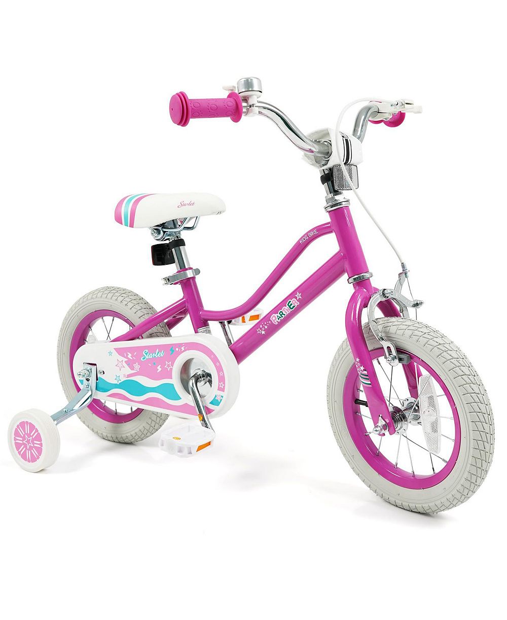 Детский велосипед Mecale, 3-8 лет, Pink- Starlight Wave