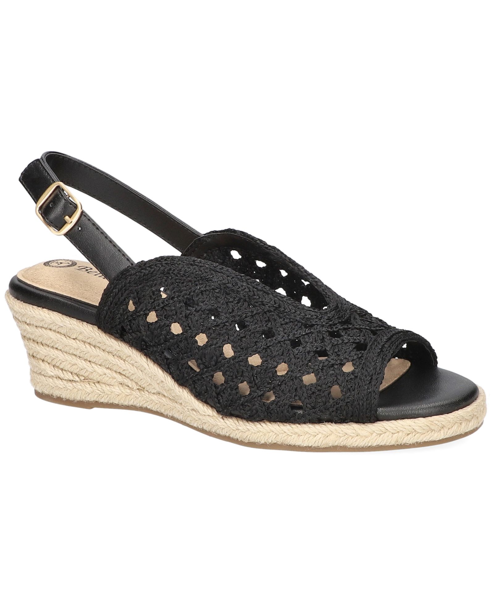 Bella Vita Women's Bethany Espadrille Wedge Sandals