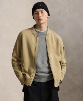 Polo Ralph Lauren Men's Double-Knit Flight Bomber Jacket